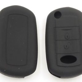 COQUE SILICONE NOIR CLE PILP RANGE ROVER HSE SPORT 2 BOUTONS