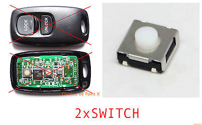 2 BOUTONS SWITCH MAZDA 2 3 5 6 323 626 RX7 RX8 XEDOS PREMACY