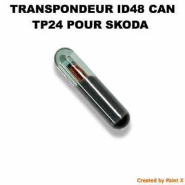 TRANSPONDEUR ID48 CAN TP24 POUR SKODA