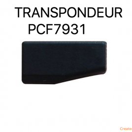 TRANSPONDEUR ANTIDEMARRAGE PCF 7931 POUR CITROEN