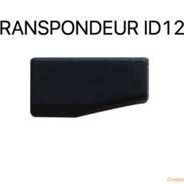 TRANSPONDEUR ANTIDEMARRAGE ID12 CARBONE  POUR MAZDA