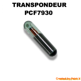 TRANSPONDEUR ANTIDEMARRAGE PCF 7930 Crystal NISSAN